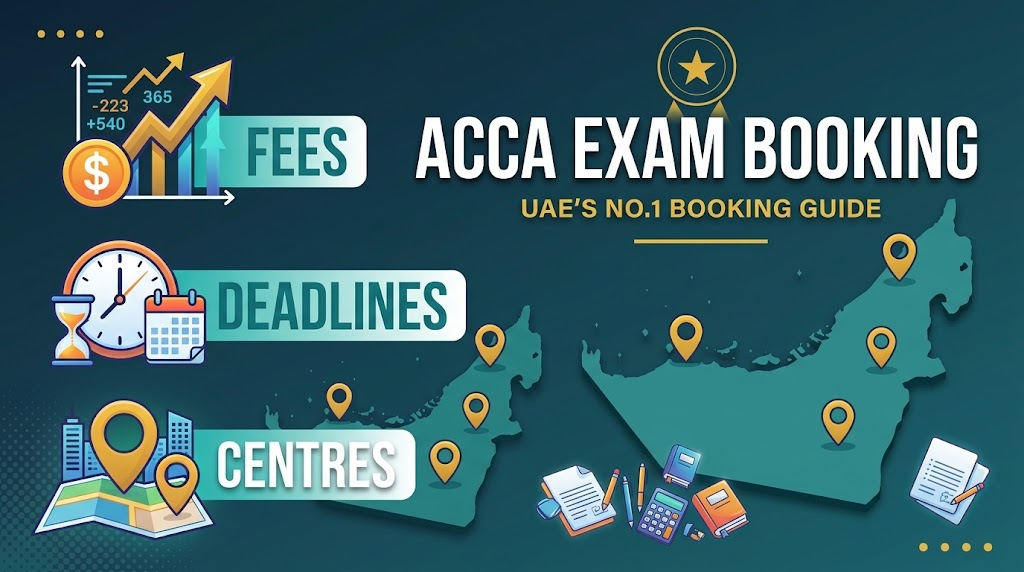 ACCA Exam Booking in the UAE: Fees, Deadlines and Centres