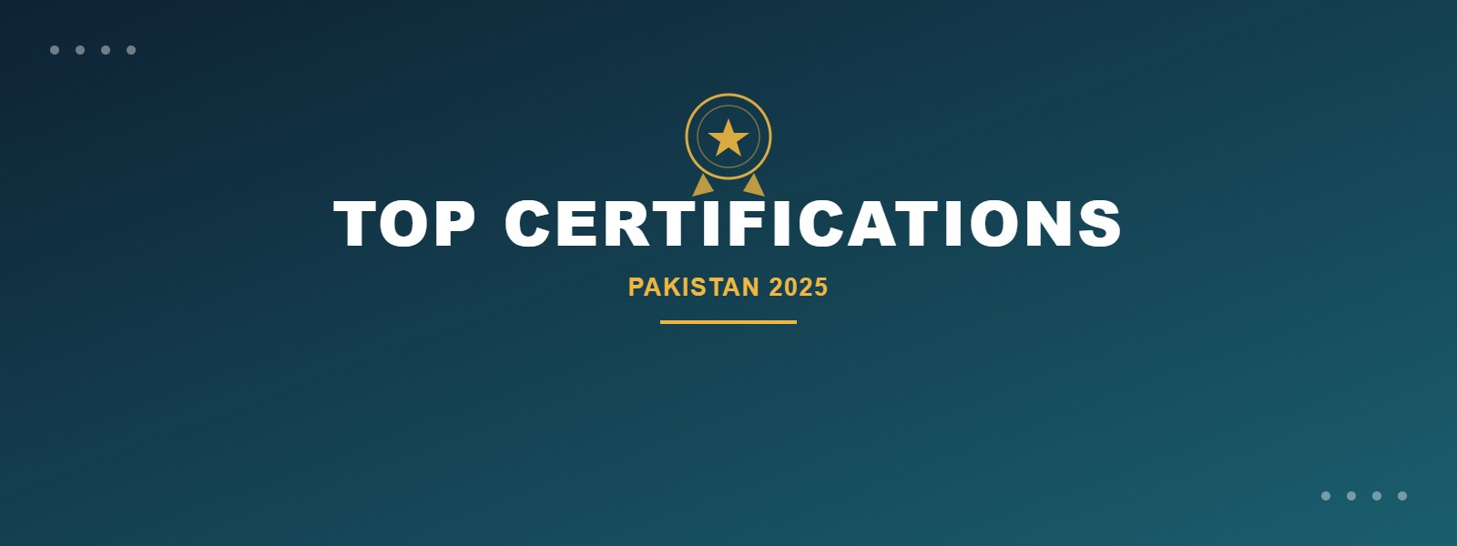 Best Professional Certifications for Finance Professionals in Pakistan