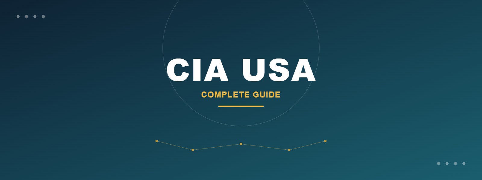 CIA USA Complete Guide for Pakistani Professionals