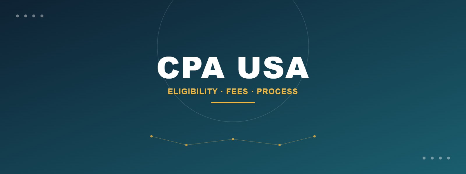 CPA USA Guide for Pakistani Students — Eligibility, Fees and Process